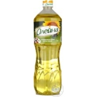 Oil Oleina sunflower-olive refined 1000g plastic bottle Ukraine ️ home ...