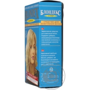 Средство Blondex для осветления волос 85г - купить, цены на Auchan - фото 5