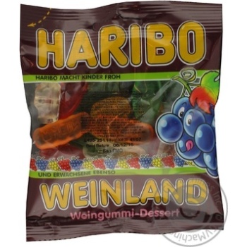 Candy Haribo Weinland jelly 100g flow-pack - buy, prices for MegaMarket - photo 1
