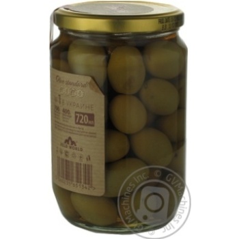 Оливки Diva Oliva Gold зелені c/к 720мл x12 купити, ціни на МегаМаркет - фото 4