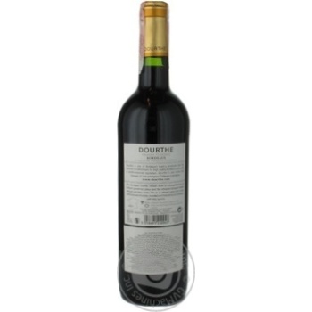 Вино Dourthe Bordeaux Grands Terroirs червоне сухе 0.75л х6 купити, ціни на МегаМаркет - фото 8