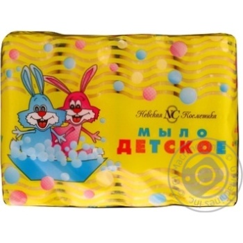 Мило Ушастий нянь 4х100 г дит. купити, ціни на МегаМаркет - фото 1