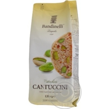 cookies bandinelli kantuchini pistachio 120g Ukraine - buy, prices for - photo 5