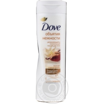 Лосьйон для тіла Dove Обійми ніжності масло ши і пряна ваніль 250мл купити, ціни на МегаМаркет - фото 1