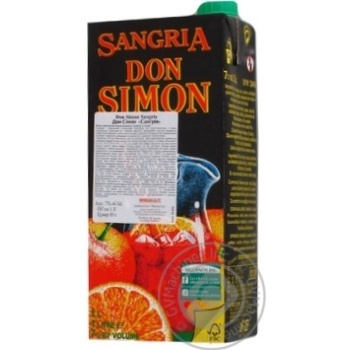 Don Simon Sangria red sweet wine 7% 1l - buy, prices for MegaMarket - photo 2