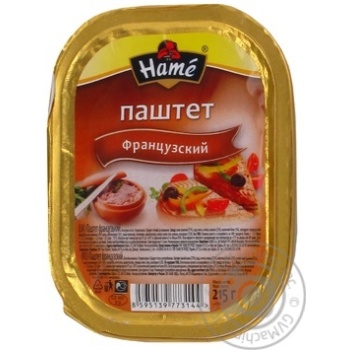 Pate Hame French meat 215g - buy, prices for MegaMarket - photo 3