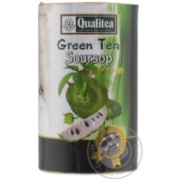 Чай Qualitea зеленый жестяная банка 100г купить, цены на МегаМаркет - фото 1