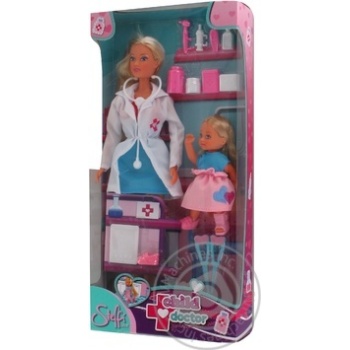 Simba Love Child Doctor Steffi and Evi Doll with Accessories - buy, prices for MegaMarket - photo 1