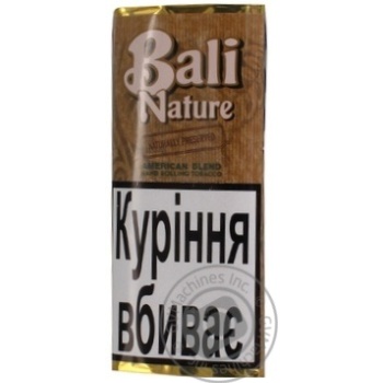Тютюн Bali nature American blend 40г купити, ціни на МегаМаркет - фото 1