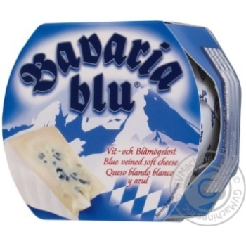 Bavaria Blue Bergader Soft Cheese With Blue And White Mold - buy, prices for MegaMarket - photo 1