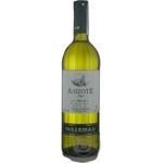 Wine Inkerman Aligote krimske white dry 12% 750ml glass bottle