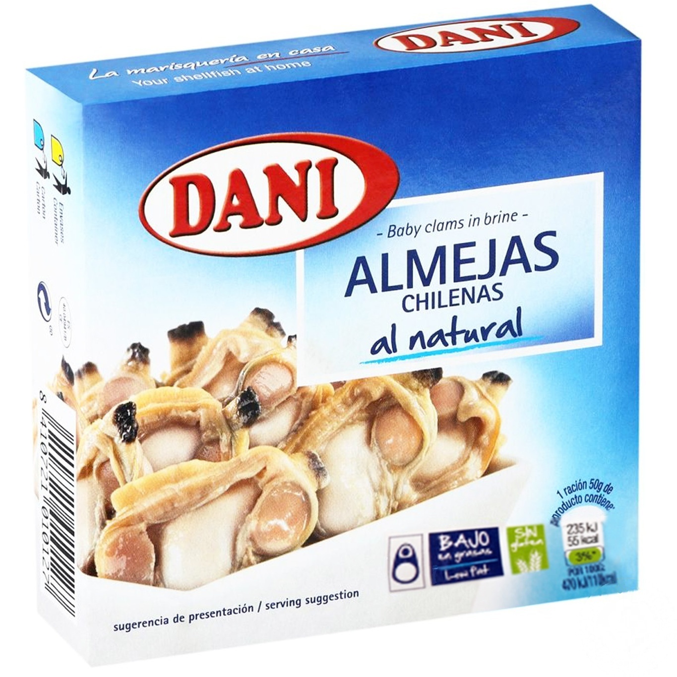 

Моллюски Dani бэби в маринаде 111г