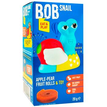 Набір Цукерки Bob Snail яблуко-груша 20г та іграшка - купити, ціни на Ідеал - фото 3