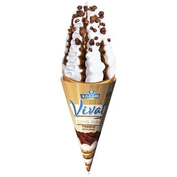 Vivat King size tiramisu ice cream 140g - buy, prices for Auchan - photo 1