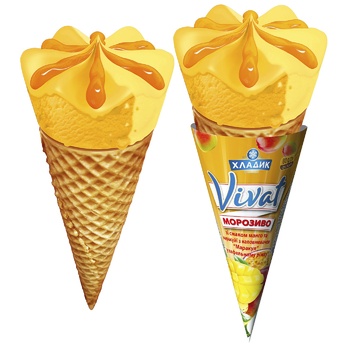 Vivat Mango-passion fruit ice cream 80g - buy, prices for Auchan - photo 2