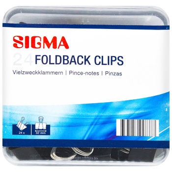 Sigma Binders black 24pcs 32mm - buy, prices for - photo 3