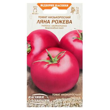 Nasinnia Ukrainy Seeds Pink Liana Low-growing Tomato 0.1g - buy, prices for MegaMarket - photo 1