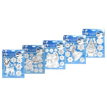 Angel Gifts Christmas Stickers in Assortment - buy, prices for MegaMarket - photo 1