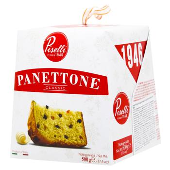 Piselli Classic Panettone 500g - buy, prices for WINETIME - photo 1