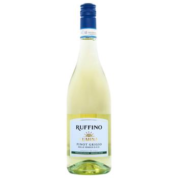 Вино Ruffino Pinot Grigio біле сухе 11,5% 0,75л - купити, ціни на ULTRAMARKET - фото 1