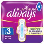 Always Platinum Ultra Day&Night Hygienic Pads 6pcs