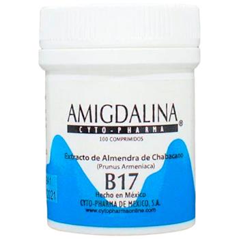 Вітамін B17, Amygdalina, Cyto Pharma, 100 мг, 100 таблеток - купить, цены на Biotus - фото 1