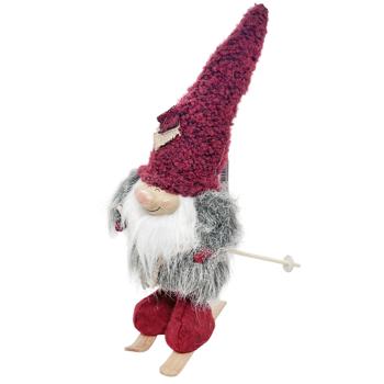 Koopman Gnome Decorative Figurine 15х15х37cm Red - buy, prices for NOVUS - photo 1