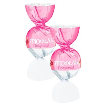 Цукерки АВК Трюфель Полуниця 3кг - купити, ціни на Grono - фото 1