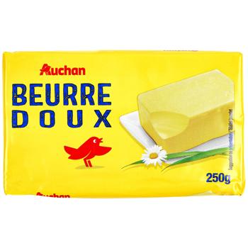 Auchan Sweet Cream Butter 82.5% 250g