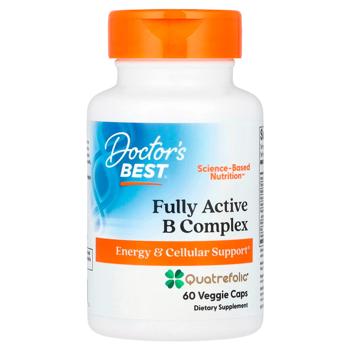 Doctor's Best Fully Active B Complex Vitamin B 60 capsules - buy, prices for Biotus - photo 1