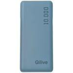 Универсальная мобильная батарея Qilive бирюзовый 10000mAh