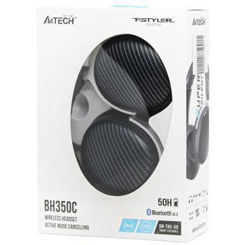 Навушники A4Tech BH350C Black бездротові - купити, ціни на Auchan - фото 1