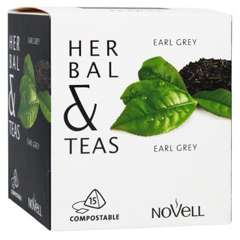 Чай Novell Herbal and Teas Earl Grey 15шт. И047 - купити, ціни на КОСМОС - фото 2