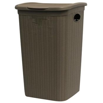 Stefanplast Elegance Laundry Basket with Lid 50l - buy, prices for MegaMarket - photo 1