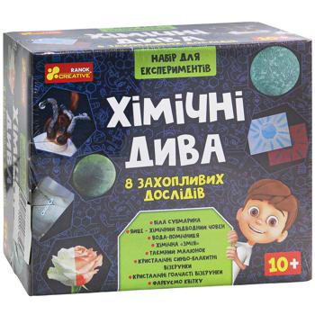 Гра наукова Ranok-Creative Набір для експериментів Хімічні дива - купити, ціни на Auchan - фото 3