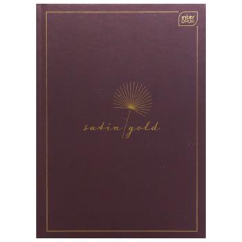 Блокнот Interdruk Metallic Satin Gold А5 96 аркушів в асортименті - купити, ціни на За Раз - фото 2