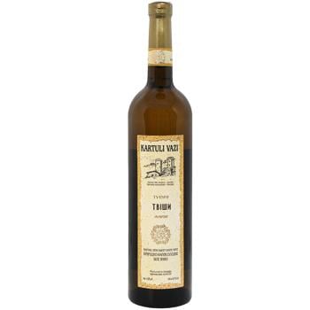 Kartauli Vazi Tvishi White Semi-Sweet Wine 11% 0.75l