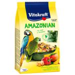 Корм Vitakraft Amazonian для великих амазонських папуг 750г