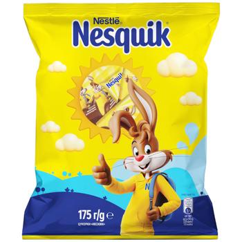 Цукерки NESQUIK® вафельні у молочному шоколаді пакет 175г