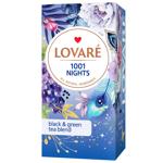 Чай чорний та зелений Lovare 1001 ніч 2г*24шт