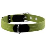 Нашийник для собак COLLAR Брезент M - зелений