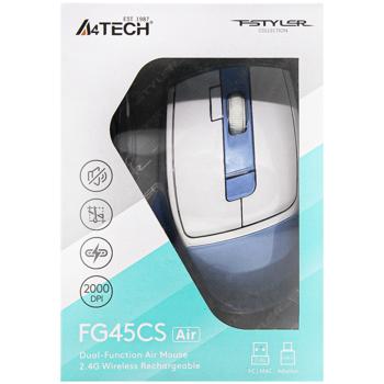 A4Tech FG45CS Air Wireless lcy Blue Mouse - buy, prices for Auchan - photo 2