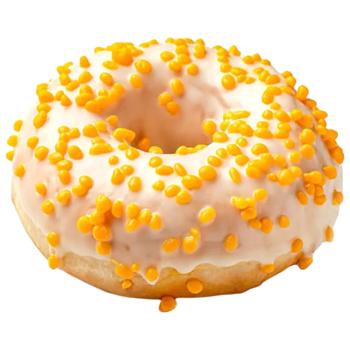 Пончик DONUT з начинкою  манго (70г) - купить, цены на Эпицентр FOOD - фото 1