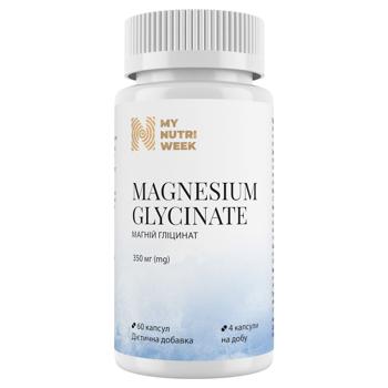 My Nutri Week Magnesium Glycinate 60 capsules - buy, prices for Biotus - photo 1