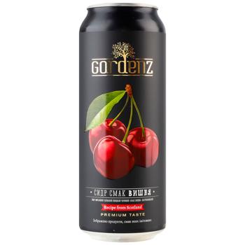 Сидр Gardenz Вишня сладкий красный 5,4% 0,5л - купить, цены на Biotus - фото 1