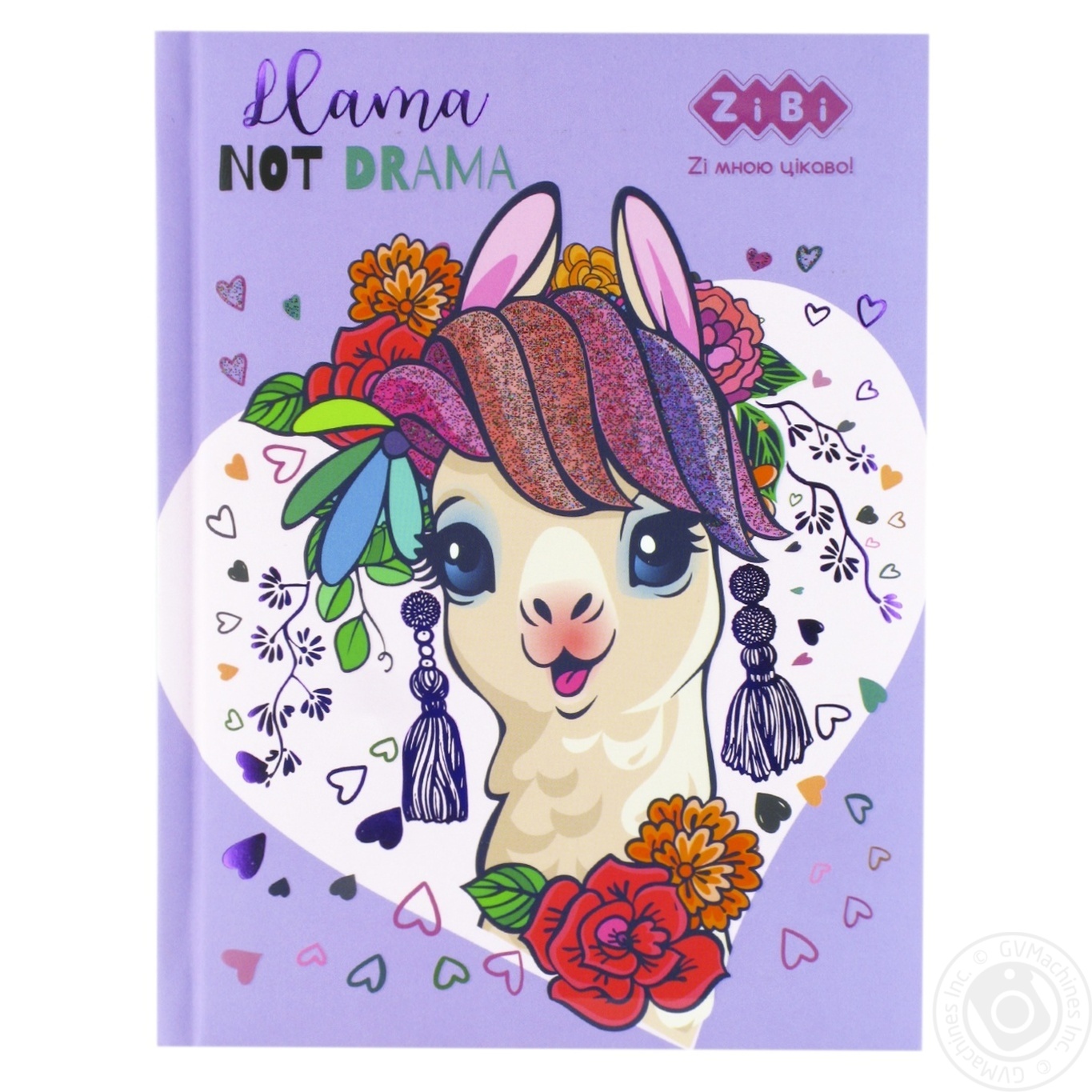 

Блокнот ZiBi Kids Line Animals А5 64л сиреневый