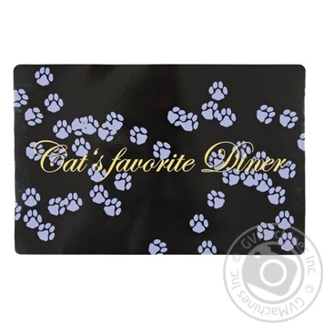 Trixie Cat's Favourite Diner 24547 Bowl Mat 44х28cm - buy, prices for MasterZoo - photo 1