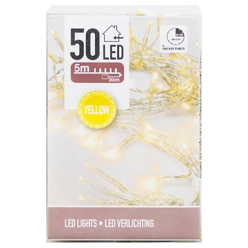 Indoor Coloured Garland 50LED 5m in assortment - buy, prices for - photo 6