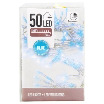 Indoor Coloured Garland 50LED 5m in assortment - buy, prices for - photo 3