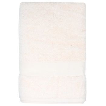 Saffran Terry Towel Border 70х140cm peach - buy, prices for MegaMarket - photo 1